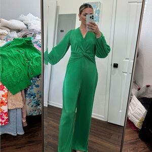 SHEIN Green Jumpsuit